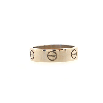 Cartier Love Band Ring 18K White Gold
