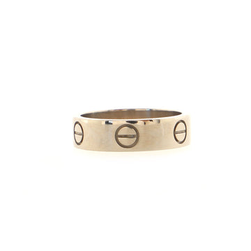 Cartier Love Band Ring 18K White Gold