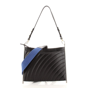 Chloe Roy Clutch Quilted Leather Medium