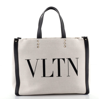 Valentino Grande Plage VLTN Tote Canvas Medium