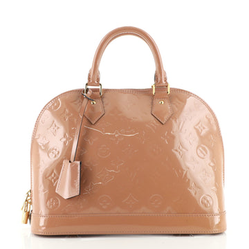 Louis Vuitton Alma Handbag Monogram Vernis PM