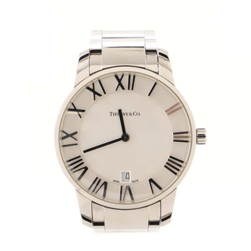 Tiffany & Co. Atlas 2-Hand Quartz Watch Stainless Steel 37