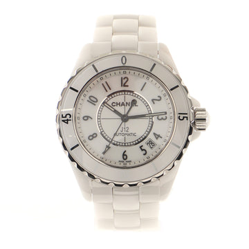 Chanel J12 Automatic Watch Ceramic and Stainless Steel 38