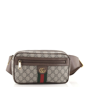 Gucci Ophidia Belt Bag GG Coated Canvas Medium