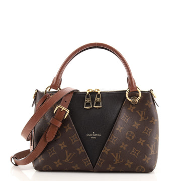 Louis Vuitton V Tote Monogram Canvas and Leather BB