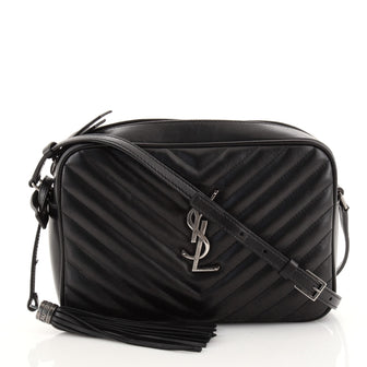 Saint Laurent Lou Camera Bag Matelasse Chevron Leather Small