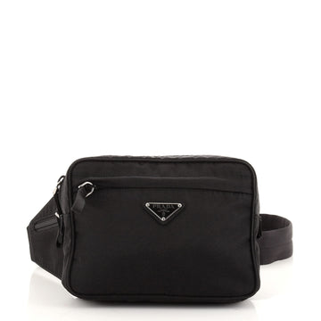 Prada Zip Waist Bag Tessuto Small