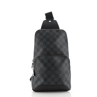 Louis Vuitton Avenue Sling Bag Damier Graphite