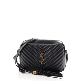 Saint Laurent Lou Camera Bag Matelasse Chevron Leather Small