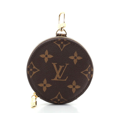 Louis Vuitton Multi Pochette Accessoires Round Coin Purse Monogram Canvas