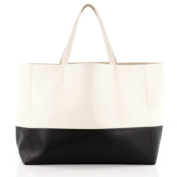 Celine Horizontal Bi-Cabas Tote Leather Large