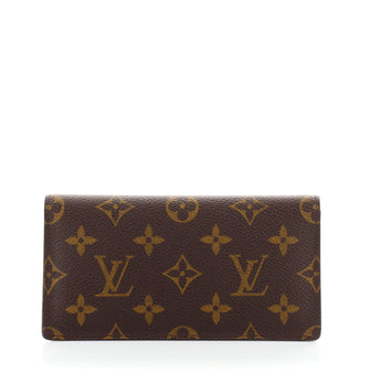 Louis Vuitton Checkbook Cover Monogram Canvas