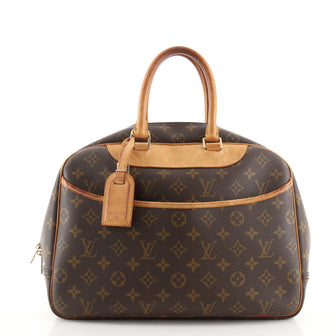 Louis Vuitton Deauville Handbag Monogram Canvas