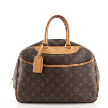 Louis Vuitton Deauville Handbag Monogram Canvas