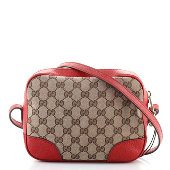 Gucci Bree Disco Crossbody Bag GG Canvas Mini