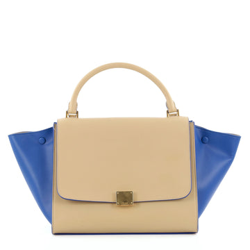 Celine Bicolor Trapeze Leather Medium