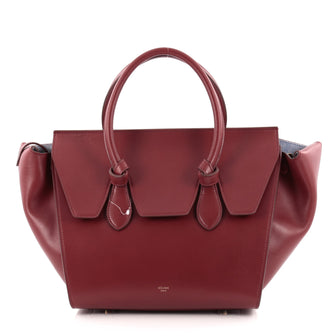 Celine Tie Knot Tote Smooth Leather Mini 