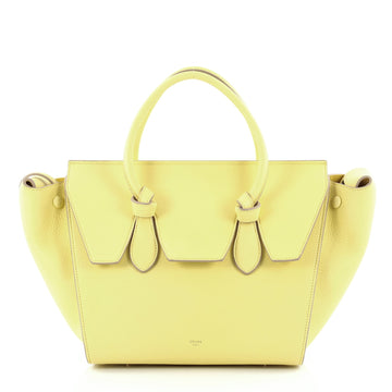 Celine Tie Knot Tote Grainy Leather Mini