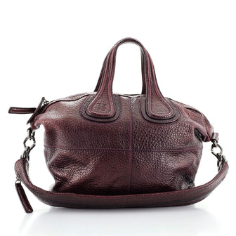 Givenchy Nightingale Satchel Leather Small