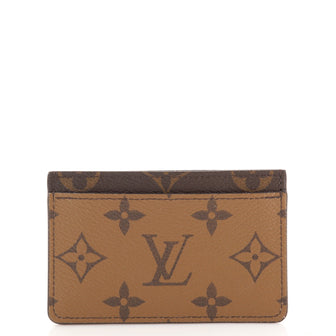 Louis Vuitton Card Holder Reverse Monogram Canvas
