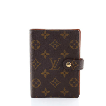 Louis Vuitton Ring Agenda Cover Monogram Canvas PM