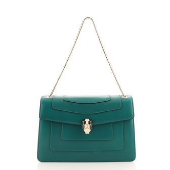Bvlgari Serpenti Forever Shoulder Bag Leather Medium
