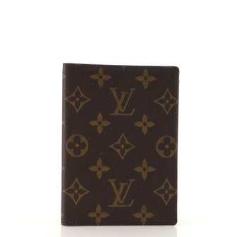 Louis Vuitton Passport Cover Monogram Canvas