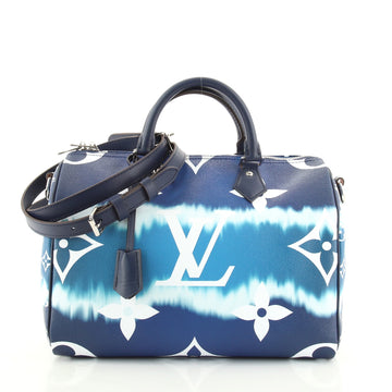 Louis Vuitton Speedy Bandouliere Bag Limited Edition Escale Monogram Giant 30