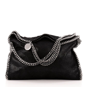 Stella McCartney Falabella Fold Over Shaggy Deer