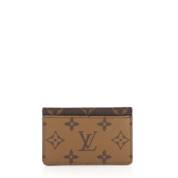 Louis Vuitton Card Holder Reverse Monogram Canvas
