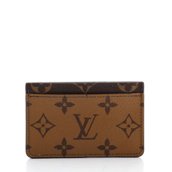 Louis Vuitton Card Holder Reverse Monogram Canvas