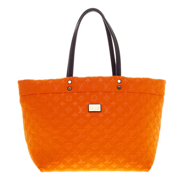 Louis Vuitton Scuba Tote Monogram Embossed Neoprene MM