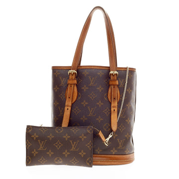 Louis Vuitton Petit Bucket Bag Monogram Canvas