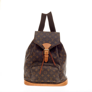 Louis Vuitton Backpack Montsouris Monogram Canvas GM