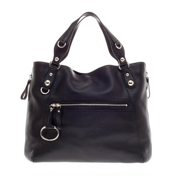 Gucci Studded Tote Leather