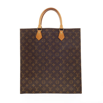 Louis Vuitton Sac Plat Monogram Canvas GM