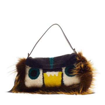 Fendi Baguette Shearling Fur Monster 