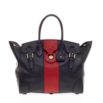Ralph Lauren Ricky Satchel Leather 33