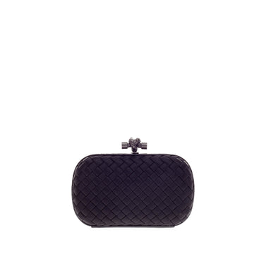 Bottega Veneta Box Knot Clutch Satin Small