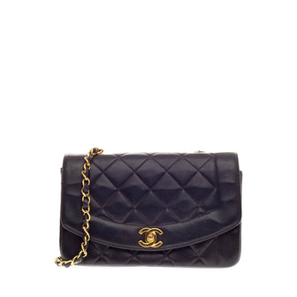 Chanel Vintage Diana Flap Quilted Lambskin