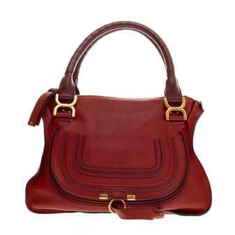 Chloe Marcie Top Handle Bag Leather Small