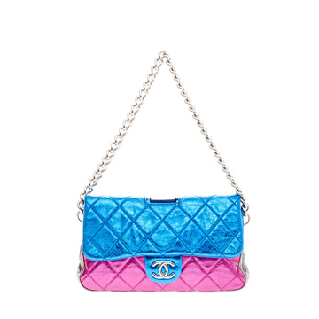 Chanel Framed Flap Bag Metallic