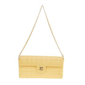 Chanel Chocolate Bar Flap Lambskin East West