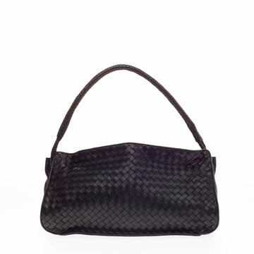 Bottega Veneta Zip Shoulder Bag Intrecciato Nappa