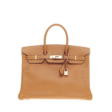 Hermes Birkin Natural Epsom with Gold Hardware 35
