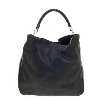 Saint Laurent Roady Hobo Leather Medium