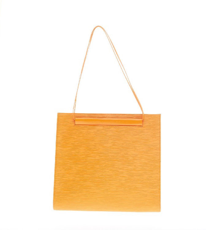 Buy Louis Vuitton Saint Tropez Handbag Epi Leather Orange 117001