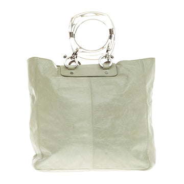 Lanvin Ring Tote Patent