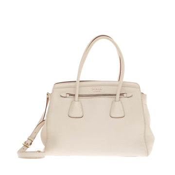 Prada Frame Tote Vitello Daino