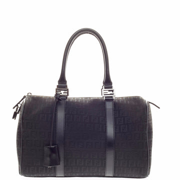 Fendi Boston Zucca Canvas Medium